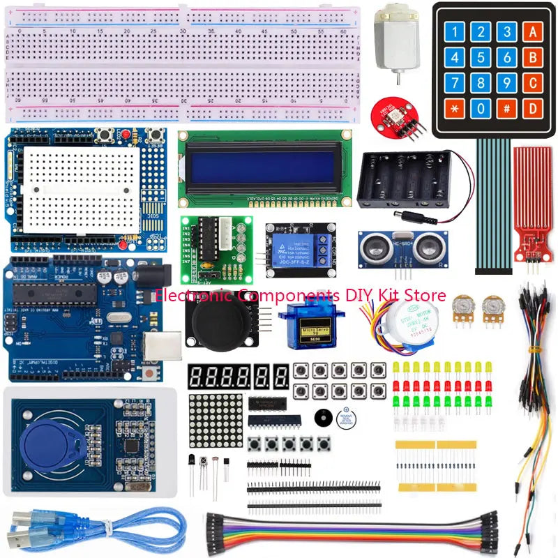 ArduinoR3 Project Most Complete Starter Kit with Tutorial Compatible with  IDE DIY Electronic  Motherboard Robot  Kit breadboard