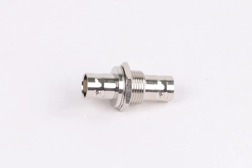 10pcs/lot Dual BNC Jack Socket Screw Panel Mount BNC Female to BNC Female Panel Chassis Adapter Coaxial Connector