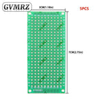 Single Sided Green PCB Prototype Board Universal Through Hole Perfboard for DIY Electronic Projects