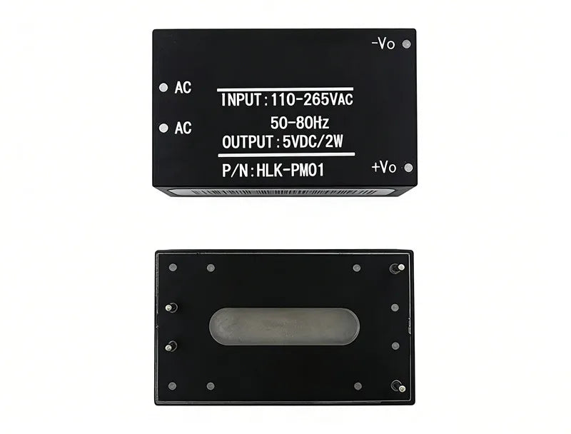 5pcs HLK-PM01 AC-DC 220V to 5V Step-Down Power Supply Module Intelligent Household Switch Power Supply Module