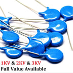20PCS 2KV 151 Ceramic Capacitor 2KV151 15PF 150/100PF 101/120PF 121/220PF 221/330PF 331/22PF 220/ 2000V Capacitance High Voltage