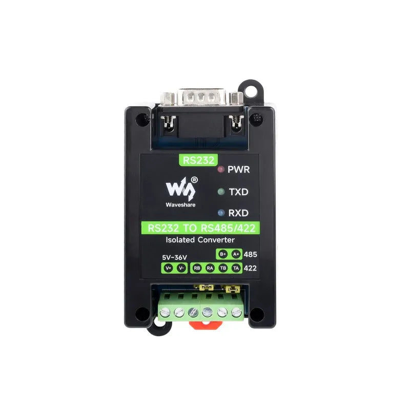 RS232 To RS485 RS422 Active Digital isolated Converter Onboard Original SP3232EEN SP485EEN Chips Options for RS232 DB9 Male