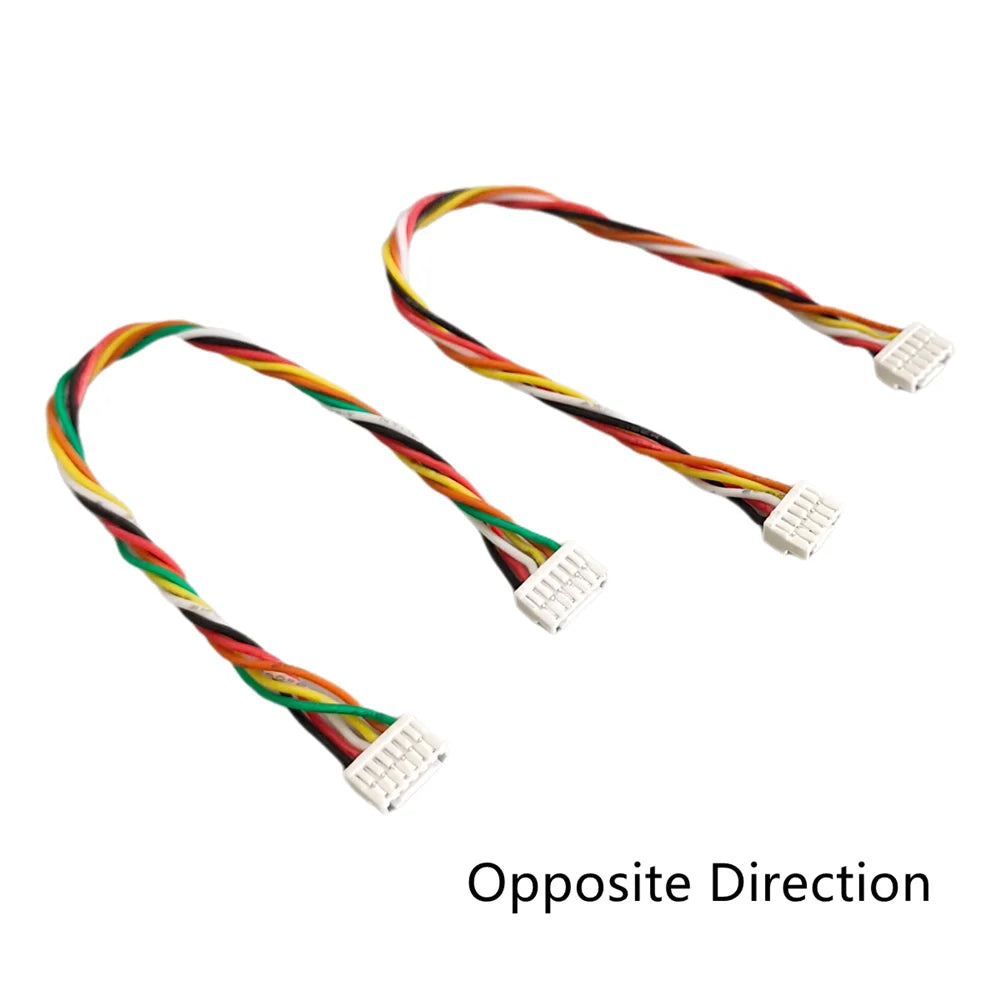 10Pcs GH1.25 2P/3P/4P/5P/6P-10 Pin JST GH 1.25 Single Double Connector with 15CM Soft Silicone Cables for Pixhawk Pixhack GPS