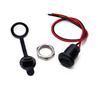 1pcs TYPE-C with line Direct pressure type waterproof base With cable data charging port /USB/ connector/power base  2P/4P/5P
