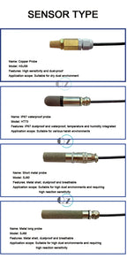 Probe temperature and humidity transmitter RS485 Modbus-RTU SHT30 SHT35 industrial grade high-precision WaterProof sensor 5-24V