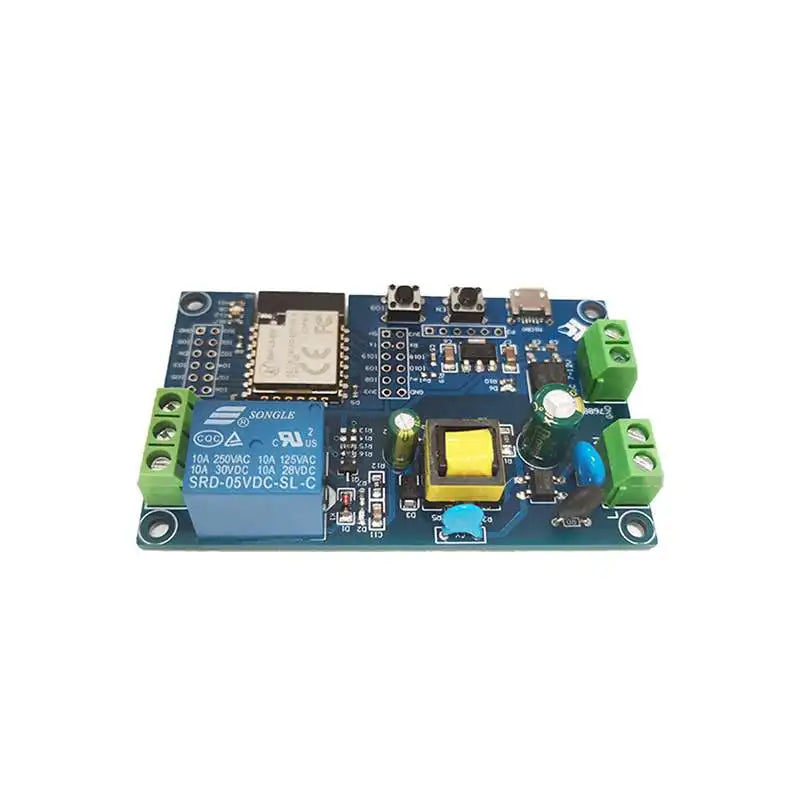 AC/DC Power Supply ESP32 WIFI Blue-tooth BLE 1-channel Relay Module ESP32 C3 Development Board ESP32-C3/ESP-C3-12F