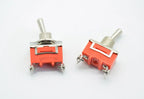 1PC  Car Metal SPDT SPST P0.05 15A 250V Terminal Stainless Steel Waterproof  12V Heavy Duty ON OFF ON ON Toggle Flick Switch