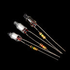 High Quality 10Pcs Neon Light Bulbs 4*10mm 5*13mm Main Power Indicator With Resistance 220V Red/Blue/Green