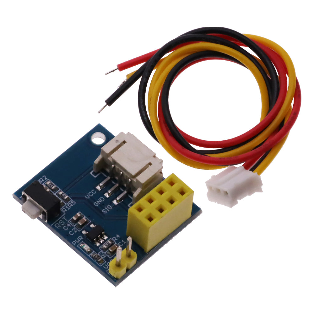 ESP8266 ESP-01 ESP-01S RGB LED Controller Module for Arduino IDE WS2812 WS2812B 16 Bits Light Ring Smart Electronic DIY