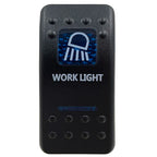 Blue Led Rocker Switch Button 5Pins&7Pins ON OFF ON For Car Marine Boat NARVA ARB Style interior Lights parts Camper Accessories