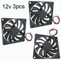 8cm 8010 DC 5V 12V 24V Cooling Fan Brushless for Reprap 3D Printer Parts DC Cooler 80 x 80 x 10mm Plastic Fan 2pin