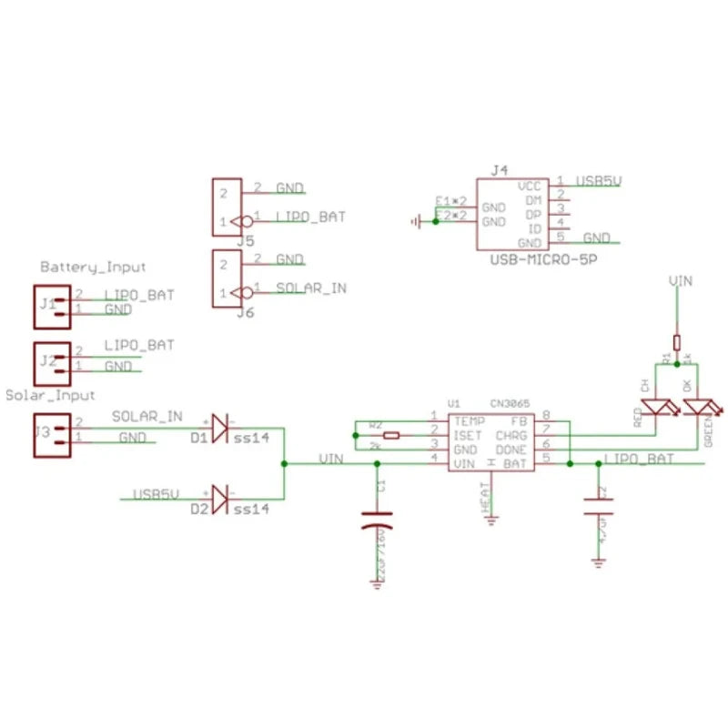 Mini Solar Lipo Lithium Battery Charging Charger Board CN3791 CN3065 Solar Panel Regulator Controller Module with Cable