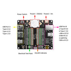 DT3 ON-OFF Data Cable Detection Board For iPhone Android Data Cable Type-C Micro Lightning Data Switching Test Board