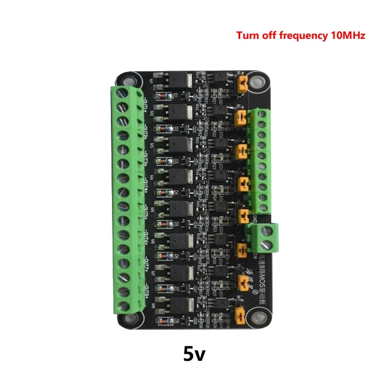 Motor speed control LED light brightness control 8Channel MOSFET SWITCH Module Optocoupler Isolation PWM Control MCU PLC amplify