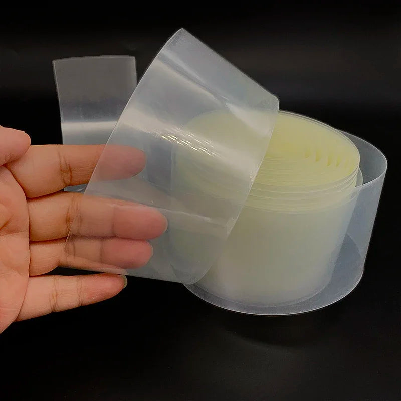 Width 30mm~330mm transparent 18650 PVC heat shrink tubing insulation flame retardant heat shrink tubing wire protection tubing