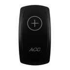 CUSTOM Dual RED Led Laser Etched Rocker Switch ON-OFF ON-OFF-ON (SPST DPDT) for ARB/Carling/NARVA 4x4 Caravan Accessories SUV