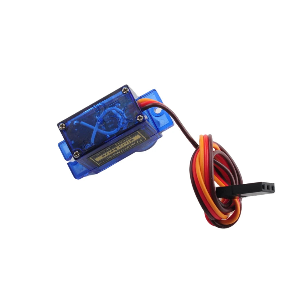 90 Degree Metal Gear Micro Servo 180/270/360 Degree Controllable Angle Steering Motor for RC Car Boat DIY