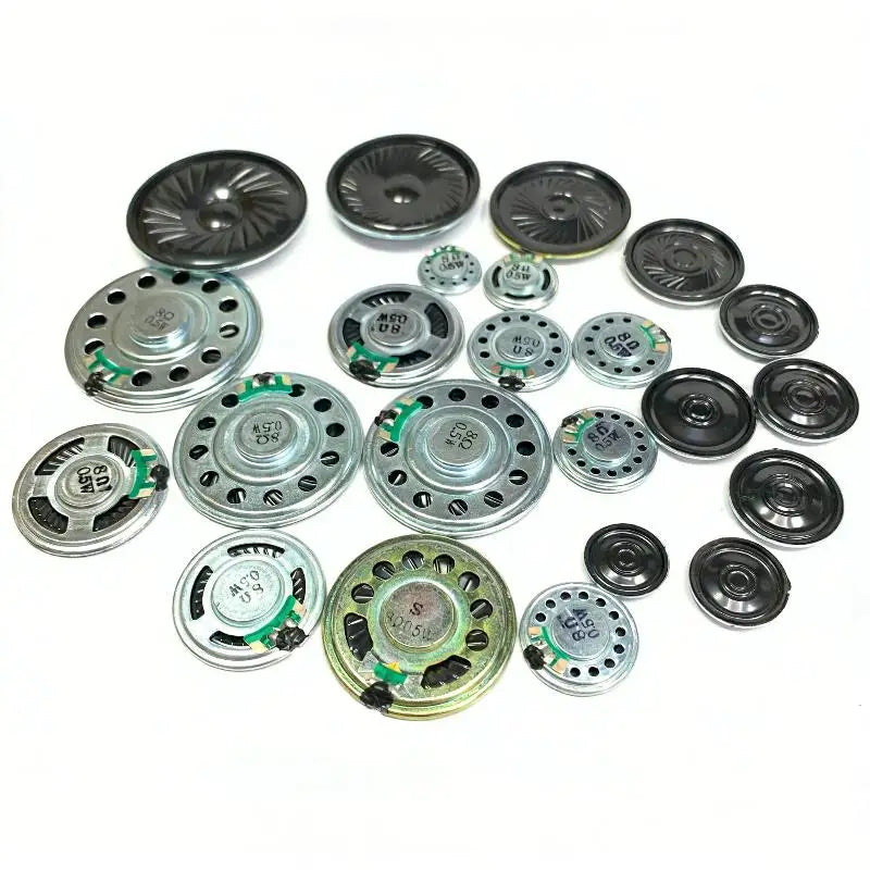 1Pcs Diameter 30mm 32mm 36mm 40mm 45mm 50mm 57mm Loudspeaker 0.5W 8 Ohm Ultra-thin Horn Speaker