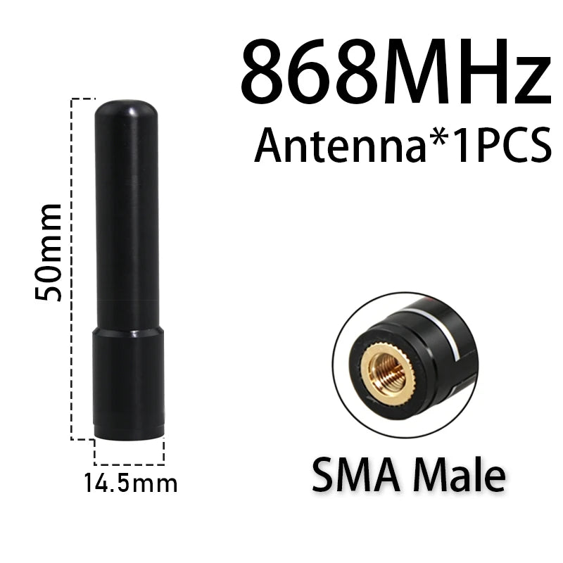 GIZONT Mini LoRa 868MHz 915MHz Antenna with U.FL To SMA Connector for Lora Board IOT Lora32u4 II Wifi Lora32 Lora Module