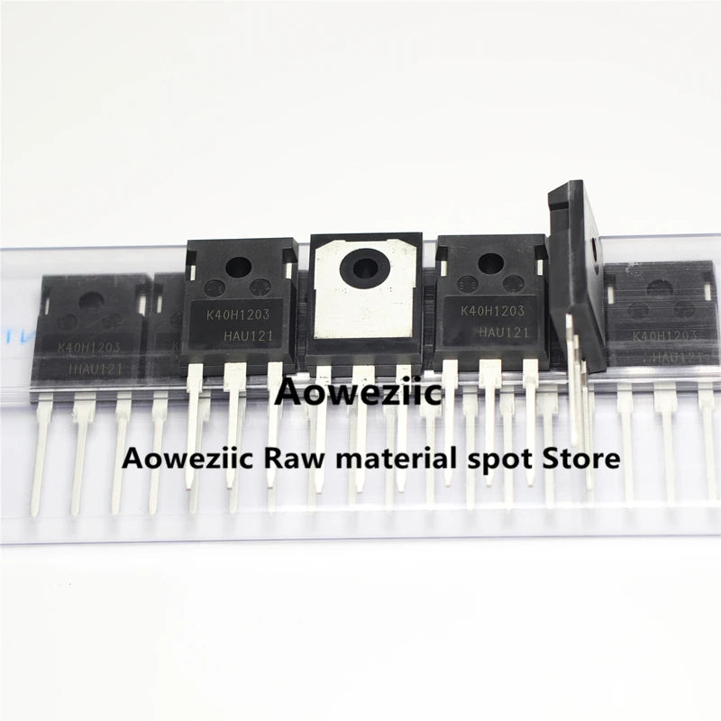 Aoweziic 2023+  100% New Imported Original K40H1203 IKW40N120H3 TO-247 40A 1200V IGBT Inverter Welding Power Tube