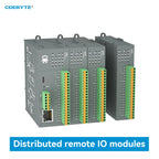 RS485 RJ45 DI/DO/AO/AI Distributed Remote IO Module CDEBYTE M31-U Series Modbus NEW Version Support PNP NPN DIP Free Splicing