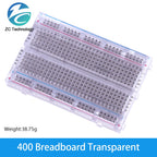 3.3V/5V MB102 Breadboard Power Module+MB-102 830 Points Prototype Bread Board for Arduino Kit +65 Jumper Wires Wholesale