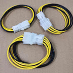 5pc 5557 5559 4.2mm Double Row 30CM 1015 20AWG 0.75mm2 600V Male to Female CPU Mainboard Extension Computer Auto Wire Harness