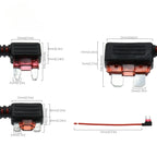 12V 5A 10A 15A 20A Car Fuse Holder Add-A-Circuit TAP Adapter Micro Standard ATM APM Blade MINI Medium Simple Safety Device