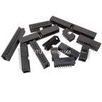 10-50Pcs DC3 IDC JTAG Socket 6-50Pin Male Header Connector 2.54mm Pitch Straight Needle DC3 ISP Double-spaced 2*6-50P DC3 Header