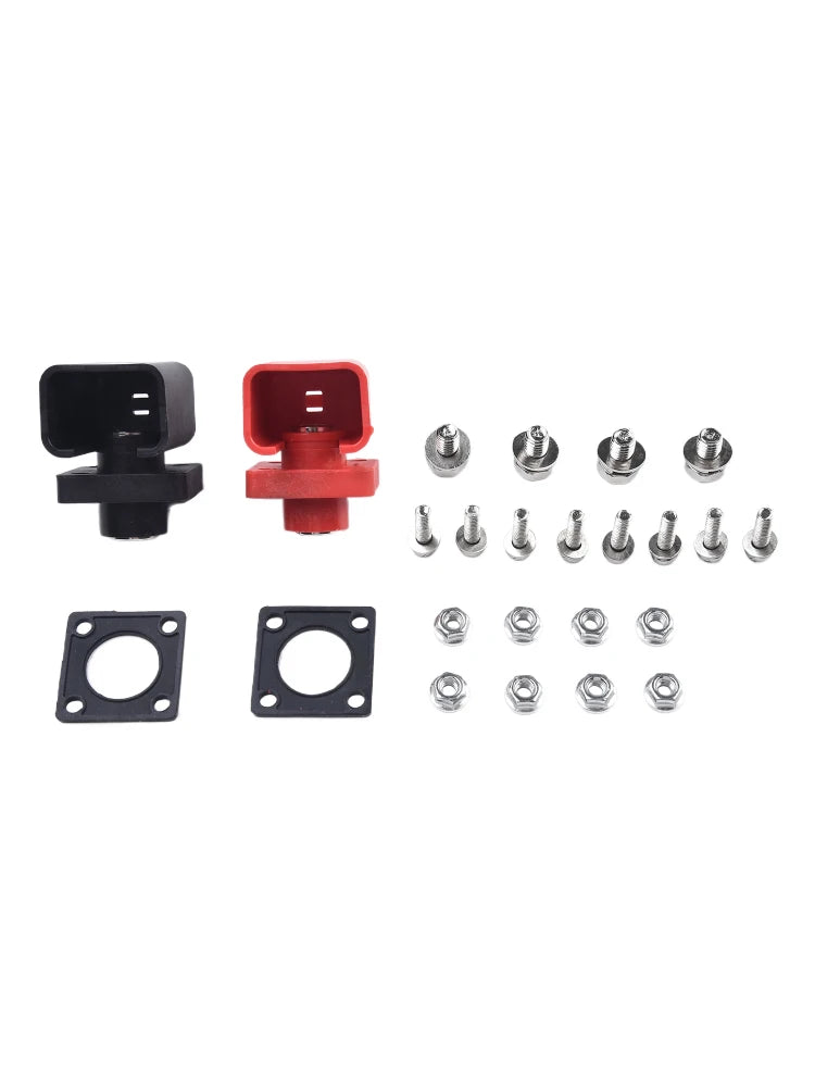 2pc 100-200A High Current Energy Storage Terminal Battery Connector Terminal Block Electrical Testing Equipment Accessories