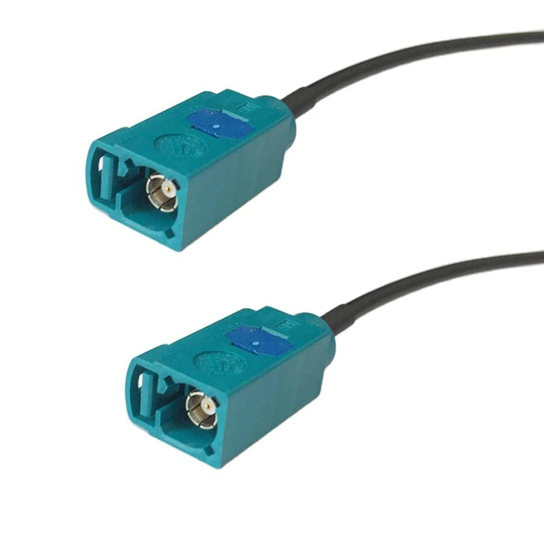 Fakra Z Female to SMA Male Plug Jack Coax Connector Pigtail Cable RG174 20cm 8" Neutral Coding
