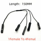 1PCS Dupont 2.54 One Point Two 28AWG Male-to-Female Sub-Line Dupont Line