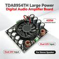 TDA8954TH Large Power Digital Audio Amplifier Board 420W Subwoofer Board Sound Amplifier Audio for Stereo Speaker Dual 24V