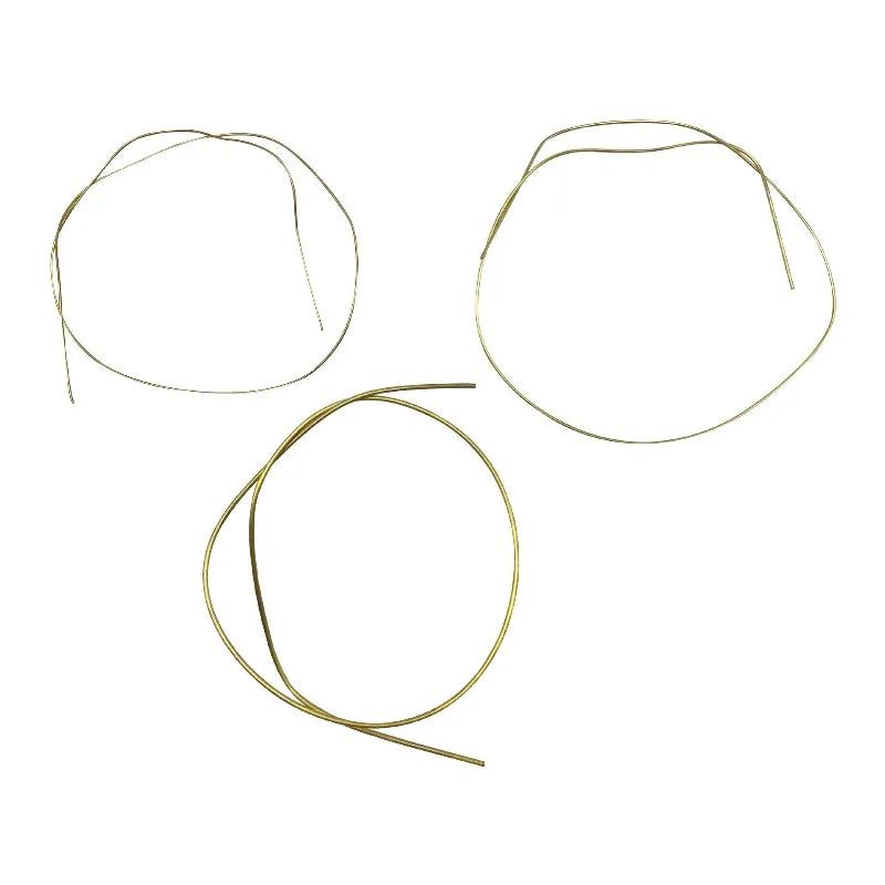 Silver Solder Wire Low Temperature Easy-Flow Low Melting Point Solder Rods (0.5/0.7/1.0/1.5mm Diameter) for Jewelry Welding