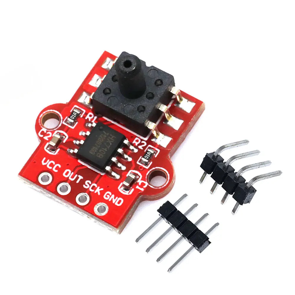 3.3-5V Digital Barometric Pressure Sensor Module Liquid Water Level Controller Board 0-40KPa Connect 2.5mm Soft Tube For Arduino