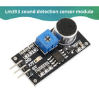 5pcs/lot Sound Detection Sensor Module Sound Sensor LM393 Horn ApplicableArduino