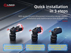 LP-16 2 Pin Right Angle Industrial Connector IP68 Waterproof Male Plug Female Socket Set Aviation Connector for LED Solar Use