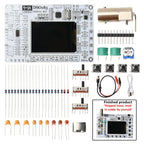 DSO183 Microcontroller Kit DIY Mini LCD Digital Oscilloscope Kit Electronic Welding Training Production Parts 0-500KHz Type C