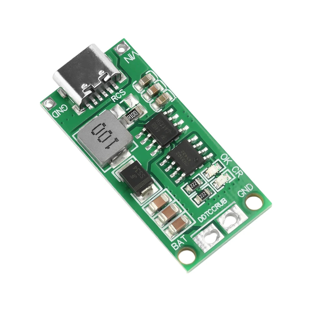 Type-C BMS 2S 3S 4S 1A 2A 4A 18650 Lithium Battery Charger Board Step-up Boost Module Li-Po Polymer Li-Ion Charger 8.4V 12.6V