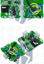 3s/4s/5S  Battery Charging Protection Board Li-Ion Lithium Battery Pack Protection Circuit Board BMS Module For Power Tools