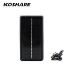 KOSHARE 2 Slot LED Display Battery Charger Type-C Input For 26650/21700/18650/18500/16340/14500 Lithium Rechargeable Batteries