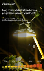 Outdoor Camping Light Super Bright Camping Floodlight Magnetic Rechargeable Led Work Light