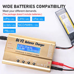 HTRC IMAX B6 V2 Balance Charger  80W Professional Digital Discharger For LiHV LiIon LiFe NiCd NiMH PB Battery RC LiPo Charger