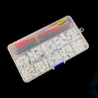 JST-XH Male Female XH 2.54mm Connector Socket Kit 2/3/4/5/6 Pin Housing Adapter with 22 AWG Pre-Crimped Silicone Cable Wire