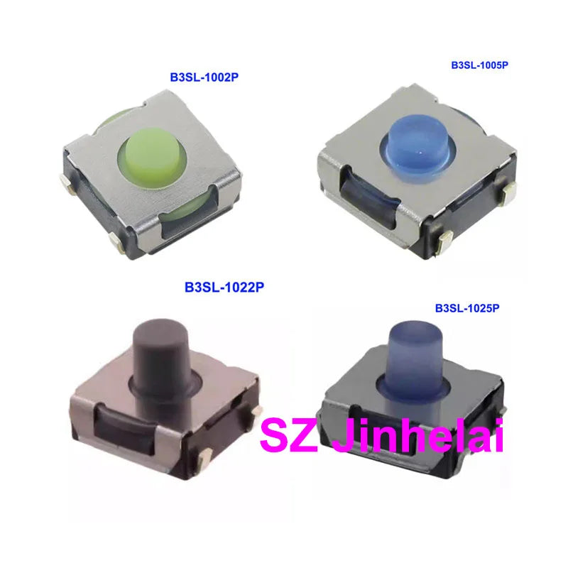 100pcs Authentic Original Omron Tactile Switch Micro switches B3SL-1002P 1005P 1022P 1025P B3S-1000P 1002P B3SN-3012P