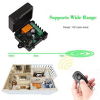 DC 12V 24V 36V 433 MHz Remote Control Wireless Switch 1 CH RF Relay Receiver and 1CH Transmitter for Door Electromagnetic Lock