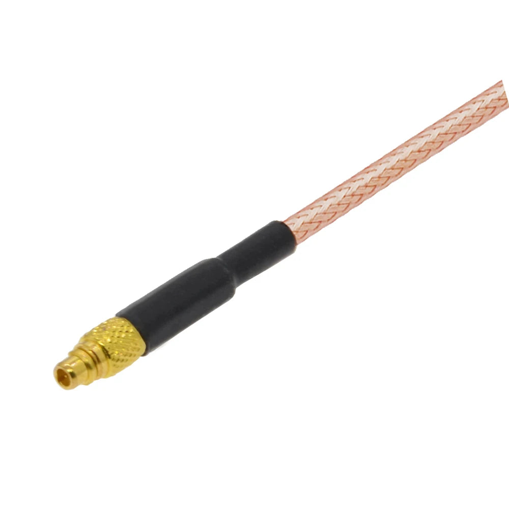 2PCS MMCX to SMA/RP-SMA Female Flange Panel Mount RG316 Pigtail FPV Antenna Extension Cord for TBS Unify PandaRC VTX