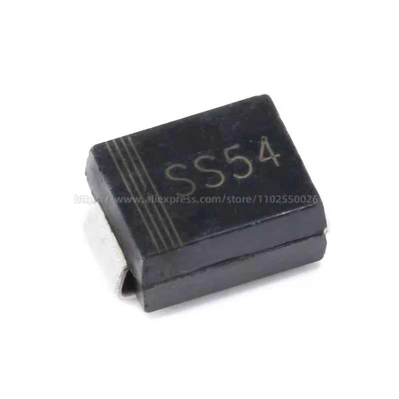50PCS Schottky Diodes SS54 SS56 SS510 SR540 SR560 SR5100 5A 40V 60V 100V SMB DO-214AA SMD