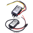 12V To 5V 3A 15W DC/DC Converter Regulator Waterproof CPT Car Power Converter Output Power Adapter Wire Interface