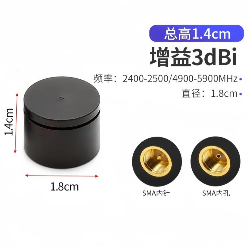 2.4G Antenna Zigbee Mini Stick Smart Home Bluetooth Router Network Card 2.4GHz WIFI Aerial 3dBi RP-SMA Male/Female